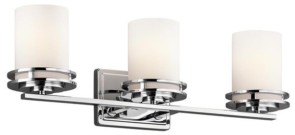 Kichler glamour klasszikus fali lámpa hendrik króm elskl-hendrik3-bath IP44
