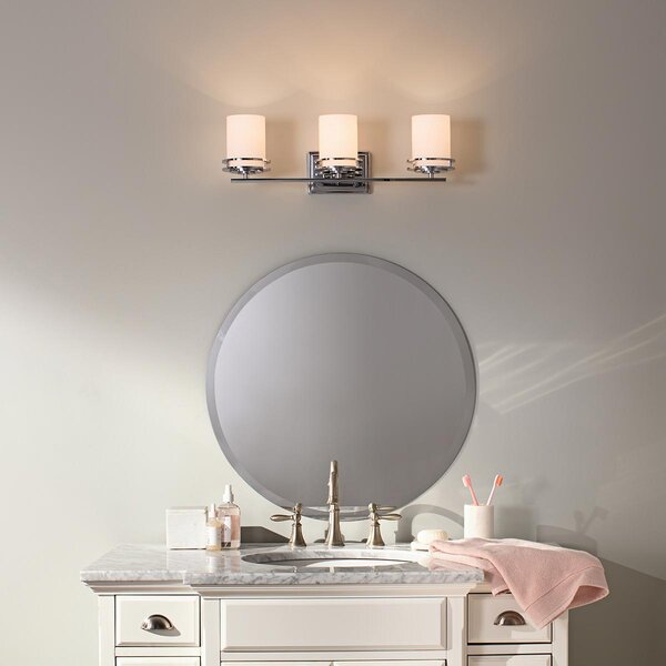 Kichler glamour klasszikus fali lámpa hendrik króm elskl-hendrik3-bath IP44
