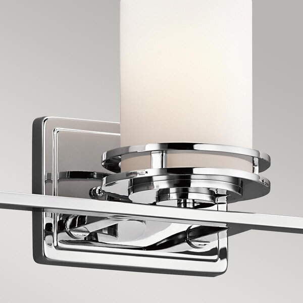 Kichler glamour klasszikus fali lámpa hendrik króm elskl-hendrik3-bath IP44