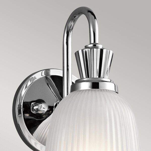 Kichler klasszikus fali lámpa cora króm elskl-cora1-bath IP44