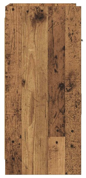 VidaXL Széf Antik Fa 75 x 36 x 80 cm Szerelt Fa