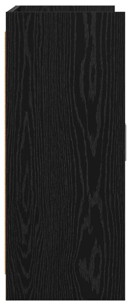 VidaXL Széf Fekete Tölgy 98,5 x 33 x 80 cm Szerelt Fa
