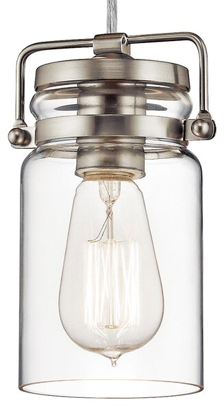 Kichler klasszikus modern vintage függeszték brinley nikkel elskl-brinley-mp-ni