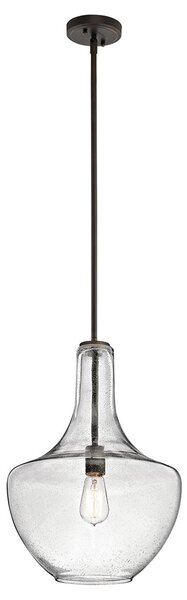 Kichler klasszikus függeszték everly antik bronz elskl-everly-p-m-oz
