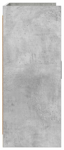 VidaXL Széf Betonszürke 98,5 x 33 x 80 cm Szerelt Fa
