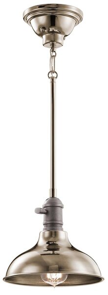 Kichler loft skandináv függeszték cobson nikkel elskl-cobson-mp-pn