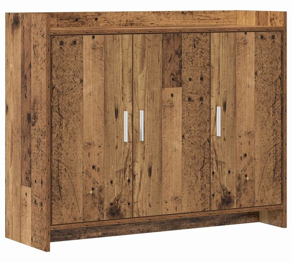 VidaXL Széf Antik Fa 98,5 x 33 x 80 cm Szerelt Fa