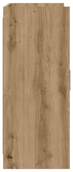 VidaXL Széf Kézműves Tölgy 98,5 x 33 x 80 cm Szerelt Fa