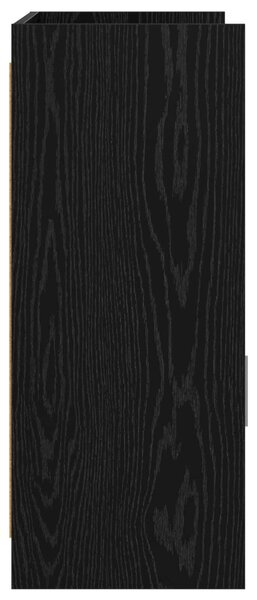 VidaXL Széf Fekete Tölgy 98,5 x 33 x 80 cm Szerelt Fa