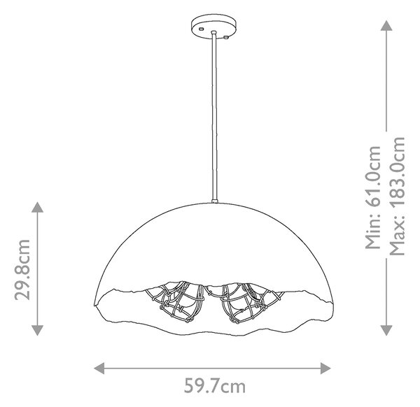 Kichler loft függeszték fracture grafit elskl-fracture-p-l