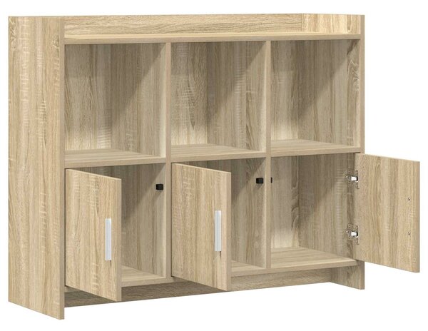 VidaXL Széf Sonoma Tölgy 98,5 x 33 x 80 cm Szerelt Fa