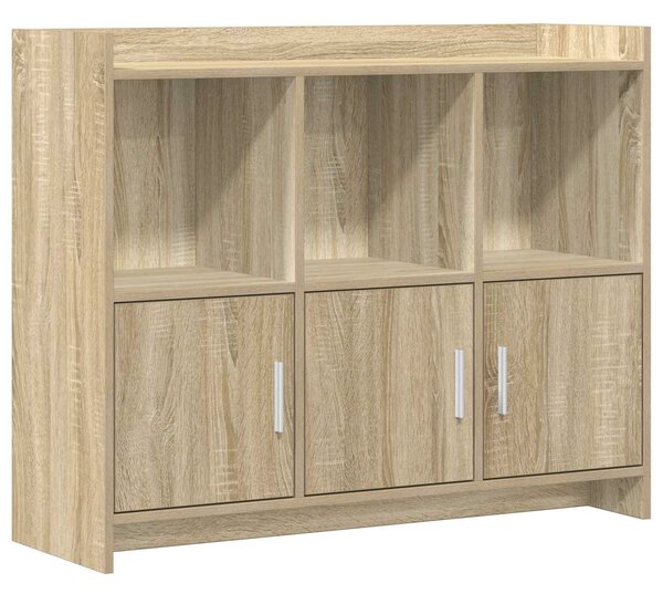 VidaXL Széf Sonoma Tölgy 98,5 x 33 x 80 cm Szerelt Fa