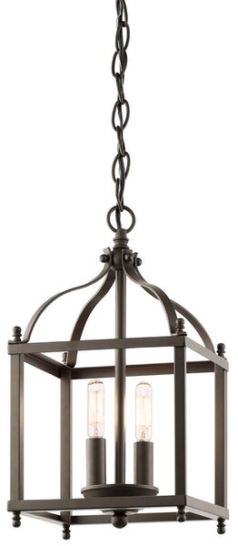 Kichler klasszikus modern vintage függeszték larkin barna elskl-larkin-p-s-oz