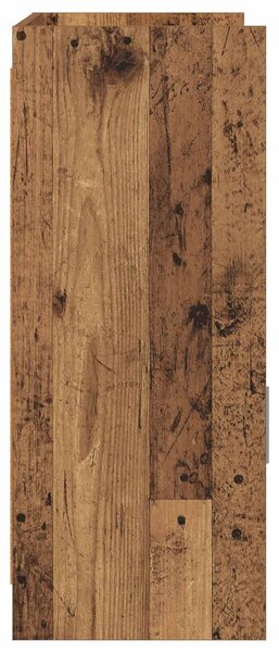 VidaXL Széf Antik Fa 98,5 x 33 x 80 cm Szerelt Fa