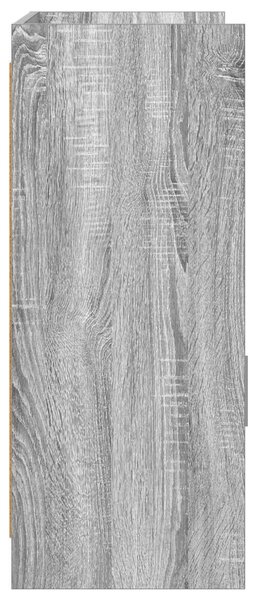 VidaXL Széf Szürke Sonoma 98,5 x 33 x 80 cm Szerelt Fa