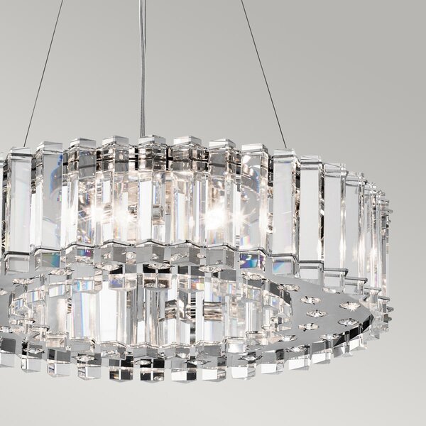 Kichler glamour kristály függeszték crystal skye króm átlátszó elskl-crystal-skye8