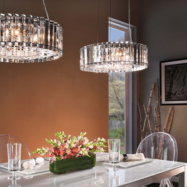 Kichler glamour kristály függeszték crystal skye króm átlátszó elskl-crystal-skye8