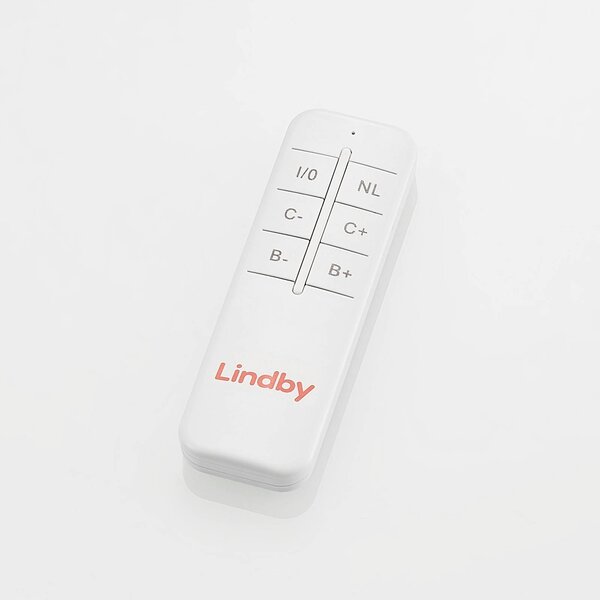 Lindby LED mennyezeti lámpa Caitlin, fehér, fém, 105cm, dimmelhető, Fehér / opál, Nappali / Étkező, fém, Modern