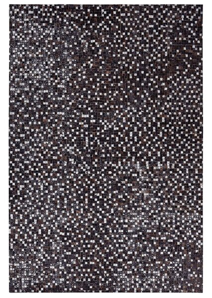 Szőnyeg AKKESE Barna 160 x 230 cm Bőr