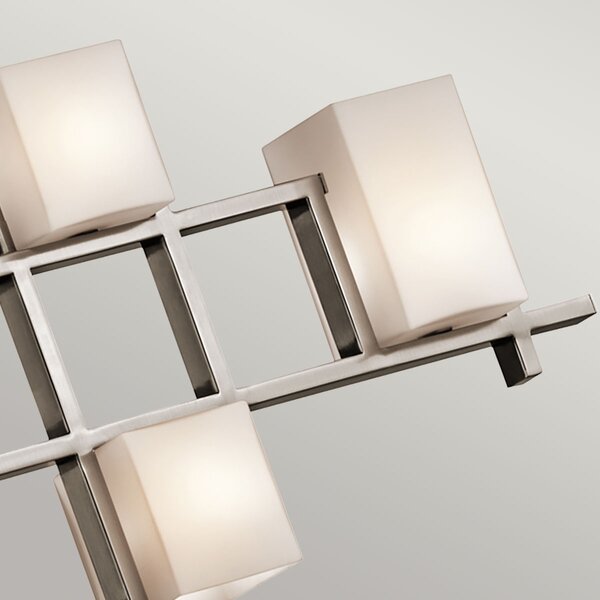 Kichler modern csillár city lights fehér nikkel elskl-city-lights7b