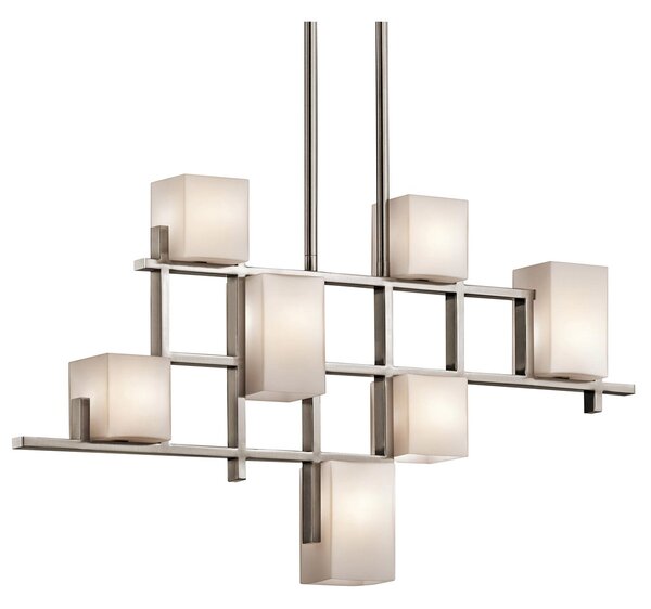 Kichler modern csillár city lights fehér nikkel elskl-city-lights7b