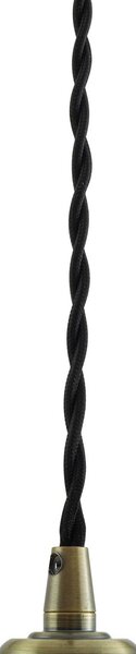 Lindby Ludowika függő világítás, átlátszó, üveg, Ø25cm, E27, dimmelhető, Tiszta / átlátszó, Nappali / Étkező, Üveg, Antik