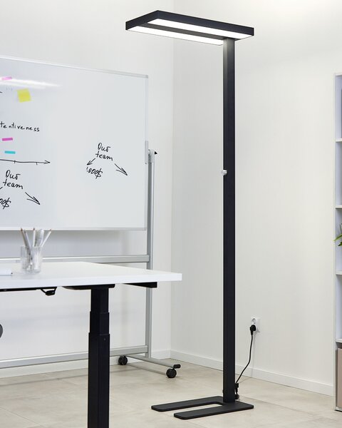 LED állólámpa TAURUS Dimmer funkcióval Fém Fekete