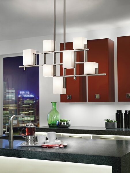 Kichler modern csillár city lights fehér nikkel elskl-city-lights7b