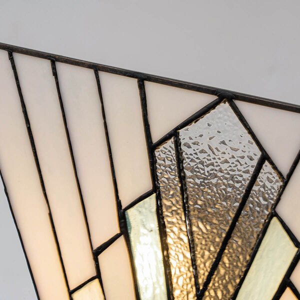 Elstead lighting klasszikus tiffany fali lámpa alderley barna sokszínű elstf-alderley-wu