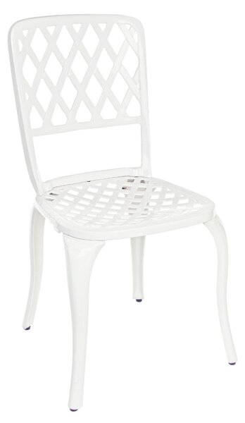 Fehér alumínium kerti szék Bizzotto Faenza