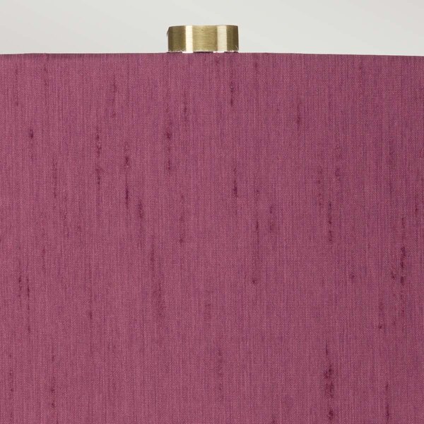 Elstead glamour klasszikus asztali lámpa isla fehér ibolya idős réz elsisla-ab-tl-purple