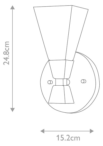 Elstead klasszikus fürdőszobai lámpa bowtie fehér matt fekete elsbowtie-1-mb IP44
