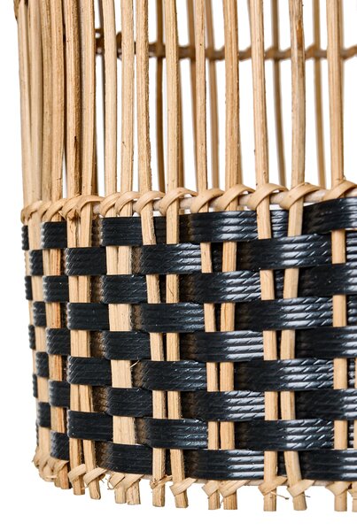 Függőlámpa GILO Rattan Természetes