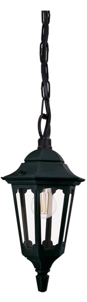 Elstead klasszikus kültéri függeszték parish fekete elsprm9-black IP44