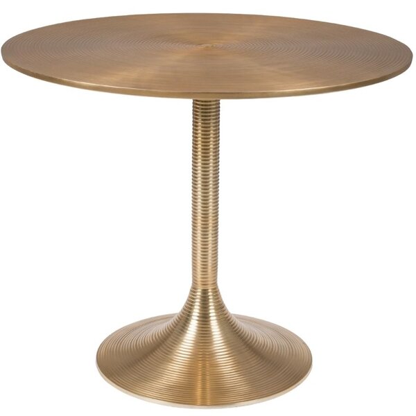 Arany kerek étkezőasztal Bold Monkey Hipnotizáló 92 cm