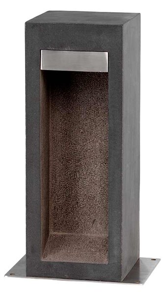 Elstead modern kültéri állólámpa parkstone ezüst szürke IP55 elsparkstone-bol-b