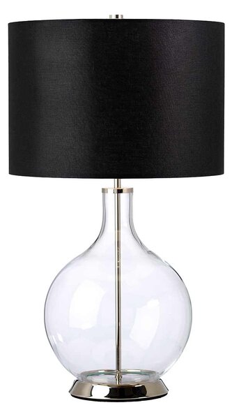 Elstead modern asztali lámpa orb nikkel elsorb-clear-pn-blk
