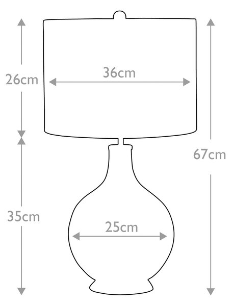 Elstead modern asztali lámpa orb nikkel elsorb-clear-pn-wht