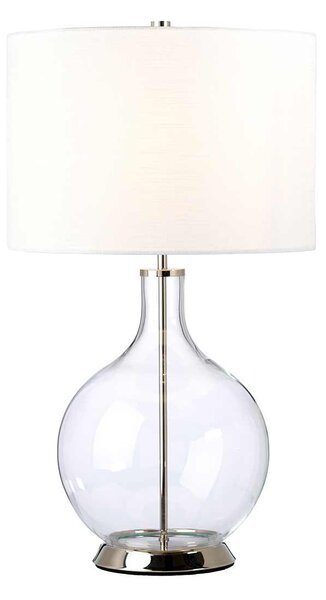 Elstead modern asztali lámpa orb nikkel elsorb-clear-pn-wht