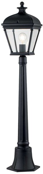 Elstead klasszikus kültéri állólámpa bayview fekete elsbayview-4m-bk IP44