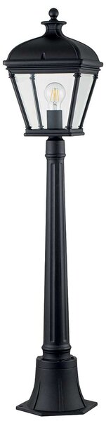 Elstead klasszikus kültéri állólámpa bayview fekete elsbayview-4m-bk IP44