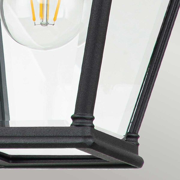 Elstead klasszikus kültéri függeszték bayview fekete elsbayview-8m-bk IP44