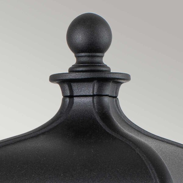 Elstead klasszikus kültéri állólámpa bayview fekete elsbayview-3m-bk IP44