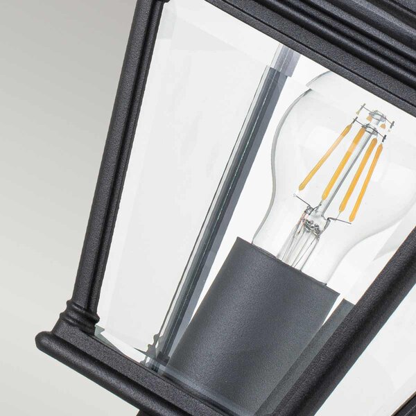 Elstead klasszikus kültéri állólámpa bayview fekete elsbayview-3m-bk IP44