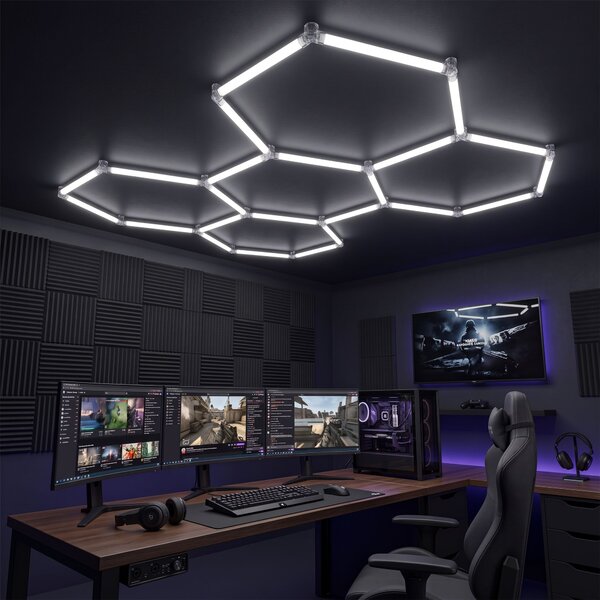 HEXAGON LED lámpa JNH051-H White
