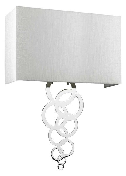Elstead glamour modern fali lámpa rosa bézs króm elsrosa-large-pc