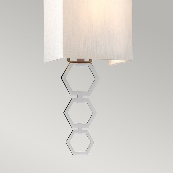 Elstead glamour modern fali lámpa ria bézs króm elsria-small-pc
