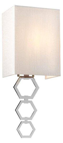 Elstead glamour modern fali lámpa ria bézs króm elsria-small-pc