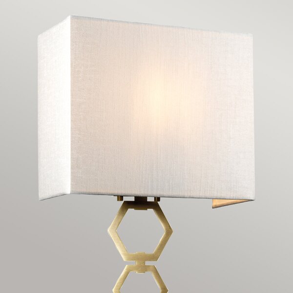 Elstead glamour modern fali lámpa ria bézs sárgaréz elsria-medium-ab