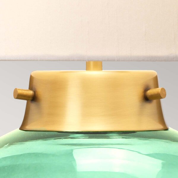 Elstead glamour modern asztali lámpa kara fehér elsdl-kara-tl-green